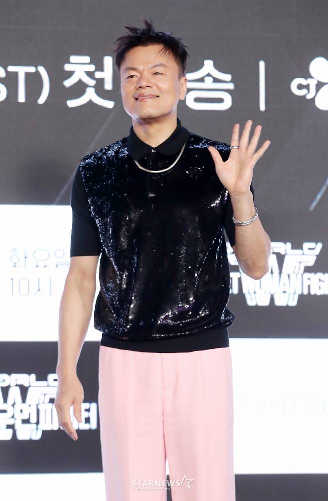 가수 박진영이 /사진=김휘선 hwijpg@