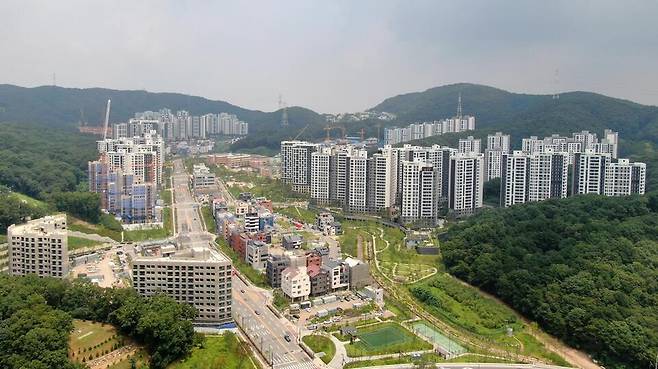 ▲ 성남시 분당구 대장동 모습. /사진제공=성남시