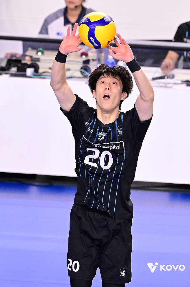 현대캐피탈 세터 이준협. 사진 | 한국배구연맹