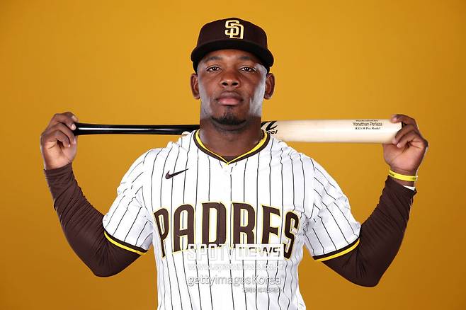 ▲ 2025년 시즌 샌디에이고 파드리스와 계약하고 트리플A에서 뛴 요나단 페라자.