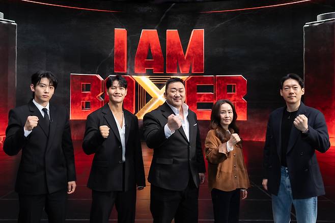 사진=왼쪽부터 덱스, 김종국, 마동석, 강숙경 작가, 이원웅 PD/tvN 제공