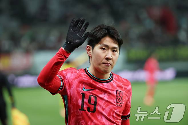 점점 대표팀의 리더가 되어가고 있는 이강인. ⓒ News1 황기선 기자