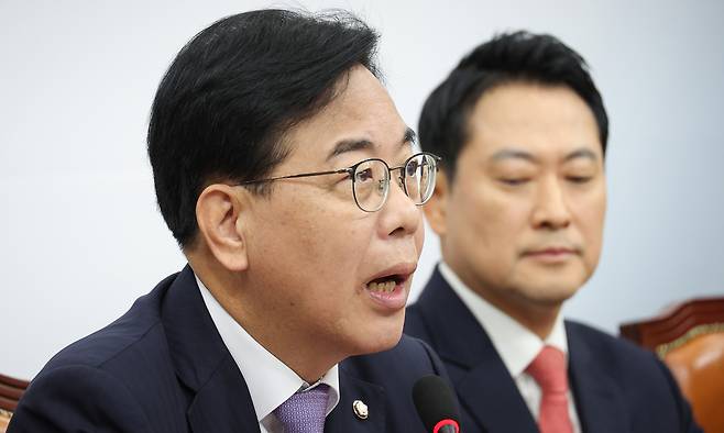 국민의힘 송언석 원내대표. 연합뉴스