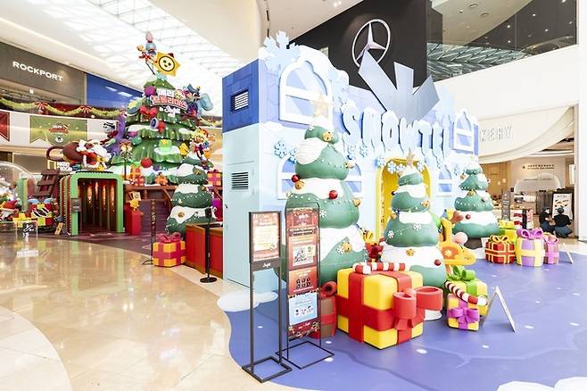 스타필드 하남에서 진행 중인 '메리 브롤리마스 in 스타필드 전경. 사진=신세계프라퍼티