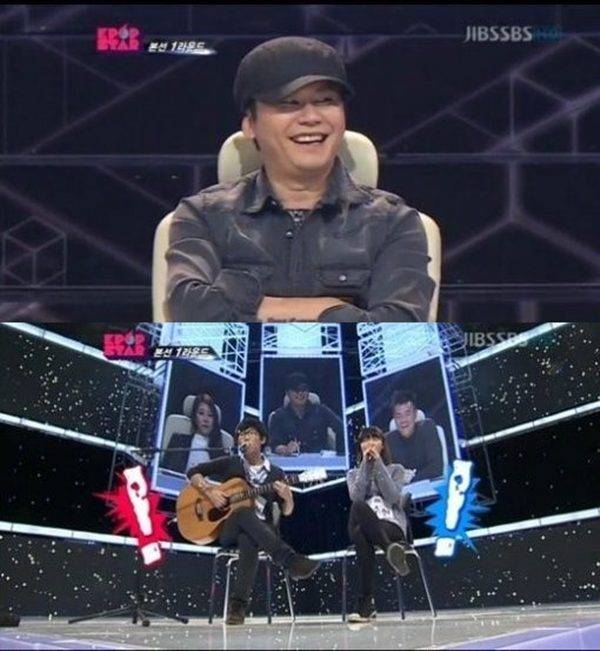 양현석(위), 악동뮤지션(AKMU) / 사진=SBS 'K팝 스타' 시즌2 방송화면