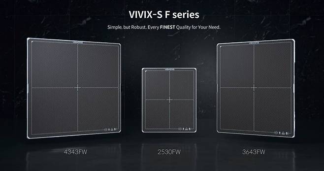 뷰웍스 정지영상 엑스레이 디텍터, 'VIVIX-S F' 시리즈. (뷰웍스 제공)