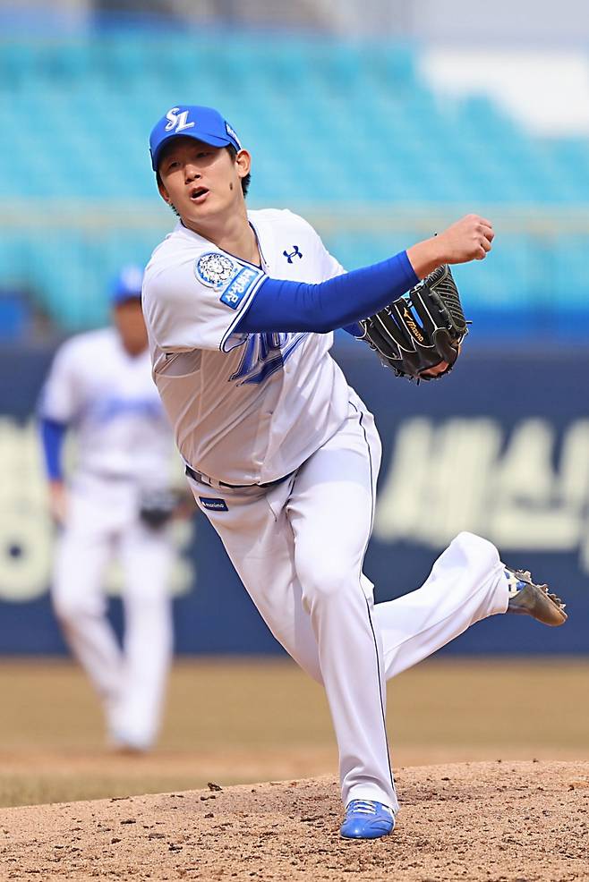 삼성 라이온즈 투수 김대우. /사진=삼성 라이온즈 제공