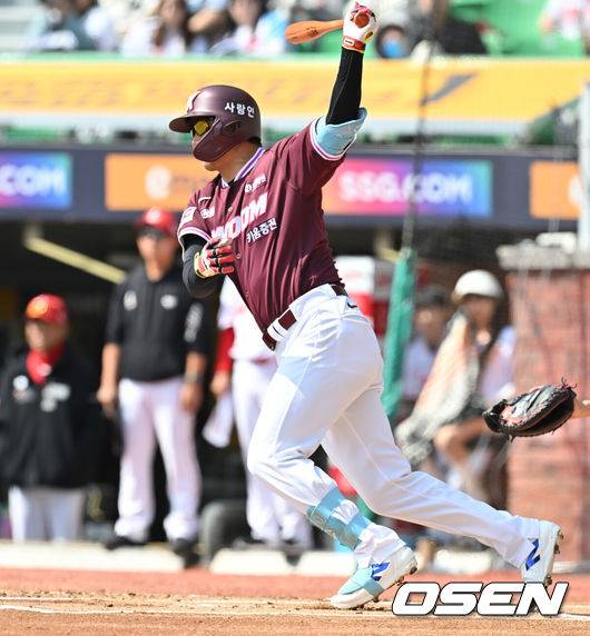 키움 히어로즈 김동엽. /OSEN DB