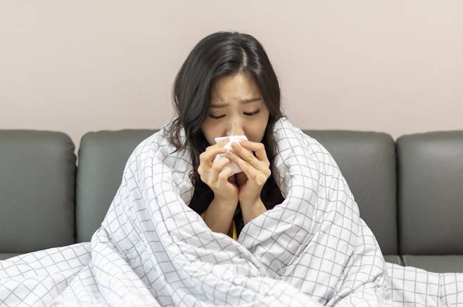 감기. 아이클릭아트