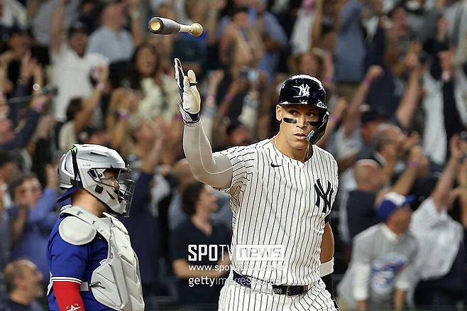 ▲ 동점 3점 홈런으로 뉴욕 양키스를 구한 애런 저지.