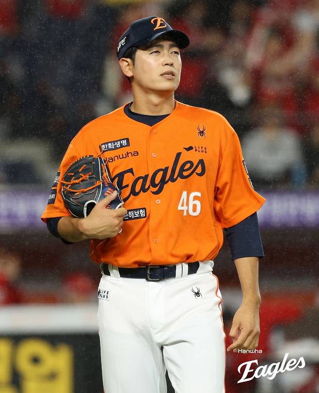 한화 이글스 시절 이태양의 모습. /사진=한화 이글스 제공