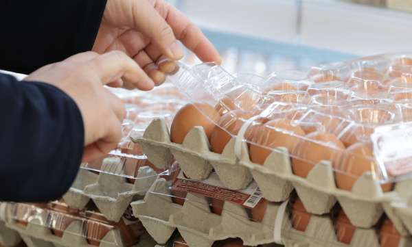 5월 13일 서울 시내의 한 대형마트에 계란이 진열돼 있다