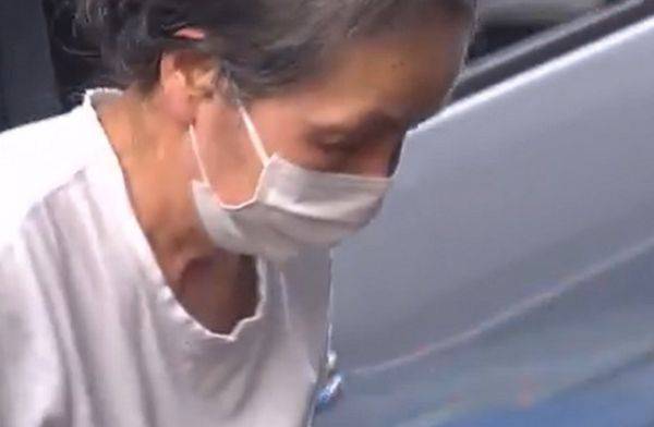 치매 간병 중 어머니를 살해한 요코 코미네ⓒ일본 매체 'KHB-TV' 갈무리