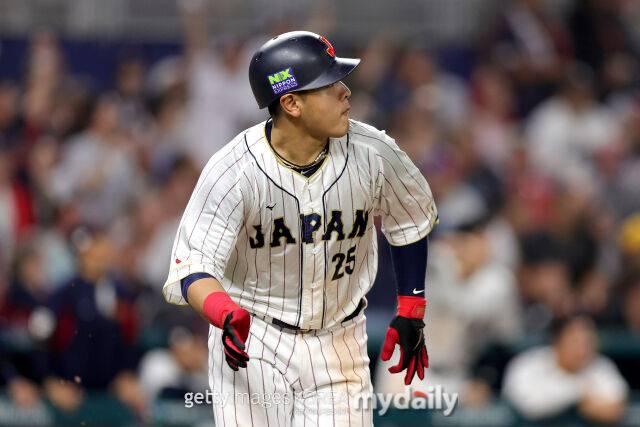 일본 국가대표 시절의 오카모토 카즈마./게티이미지코리아