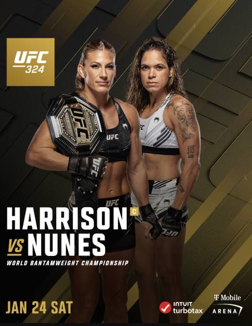 ▲ Kayla Harrison and Amanda Nuñez. ⓒUFC