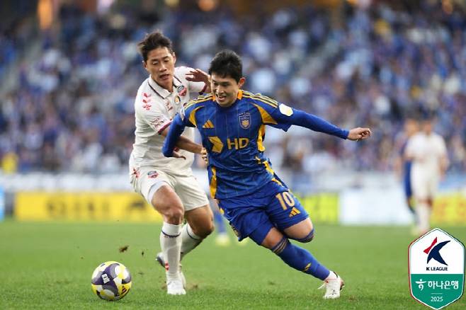 이동경(울산). 사진=한국프로축구연맹