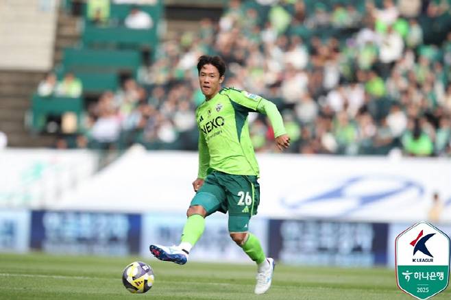 홍정호(전북). 사진=한국프로축구연맹