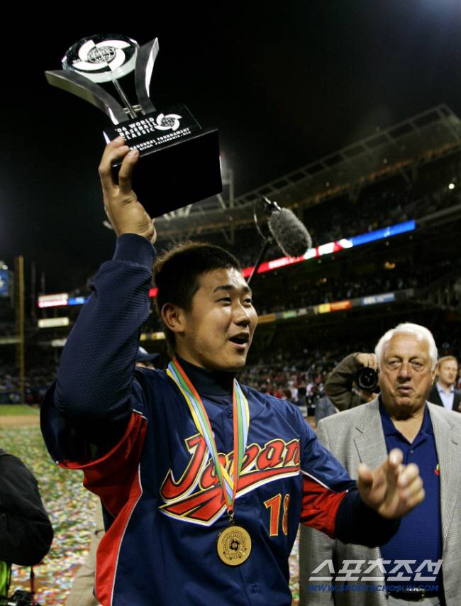 마쓰자카는 2006, 2009년 WBC MVP를 수상했다. 스포츠조선DB