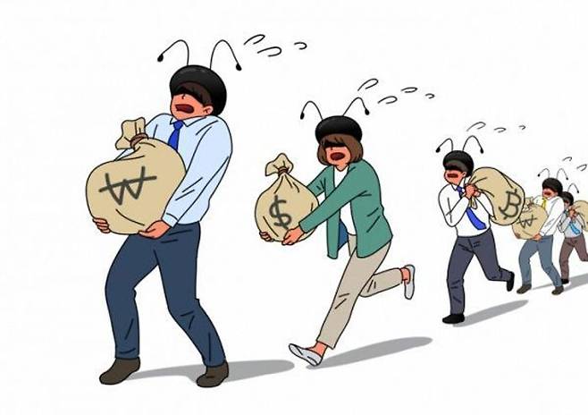 외환 당국이 최근 환율 상승 원인으로 서학개미들의 해외투자를 첫머리에 꼽은 가운데 투자자들 사이에서 볼멘소리가 터져 나오고 있다. 해외투자 수요가 원화 약세에 영향을 미치긴 하지만, 엔화 약세, 한미 금리차 등 복합적 요인이 상승 작용을 일으키고 있는 만큼, 서학개미 '낙인찍기'에 대한 불만이 커지는 분위기다. ⓒ게티이미지뱅크
