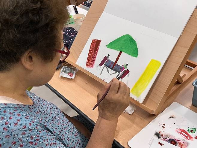 '삶의 무늬_다채' 주민 활동 모습.