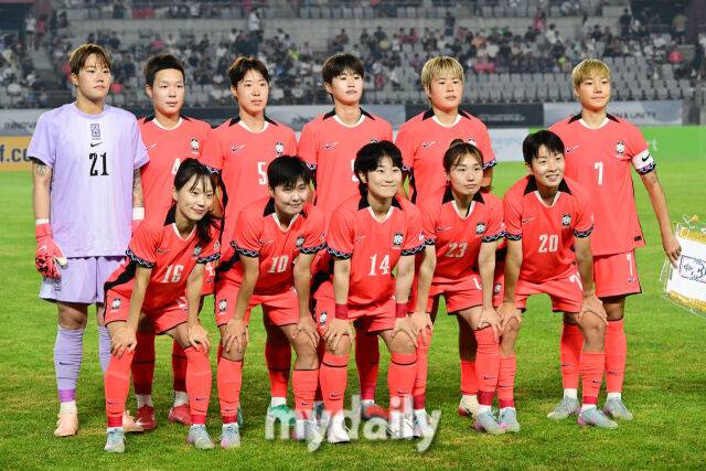 대한민국 여자축구대표팀./마이데일리 DB