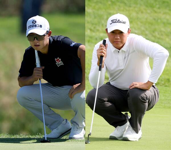 일본프로골프투어(JGTO) 2025시즌 최종전 '골프 일본 시리즈 JT컵'에 출전한 송영한, 이상희 프로. 사진제공=KPGA (사진을 무단으로 사용하지 마십시오.)