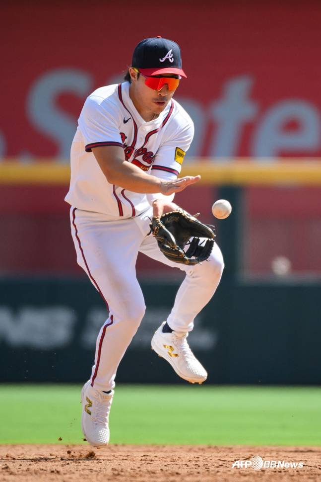 김하성의 수비 모습. /AFPBBNews=뉴스1