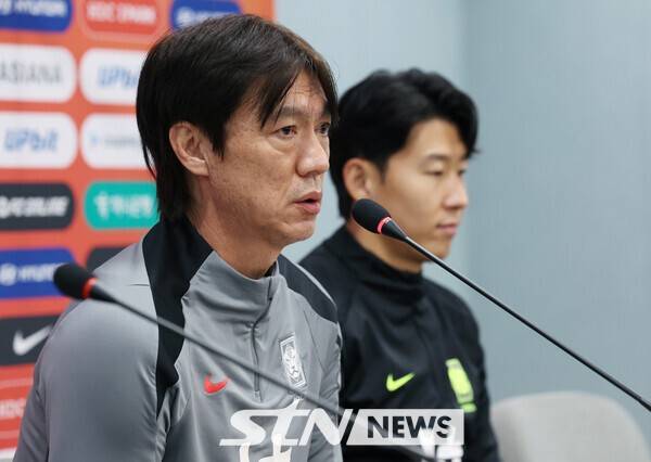 한국 축구 대표팀 홍명보 감독. /사진=뉴시스
