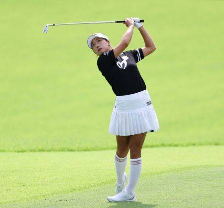 이동은이 LPGA 투어 시드 확보를 눈앞에 두고 있다. KLPGA 제공