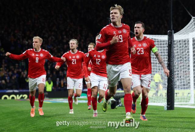 덴마크 대표팀/게티이미지코리아