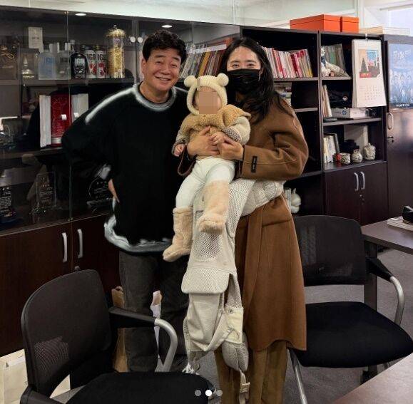 백종원, 권창훈 씨 가족./소셜미디어