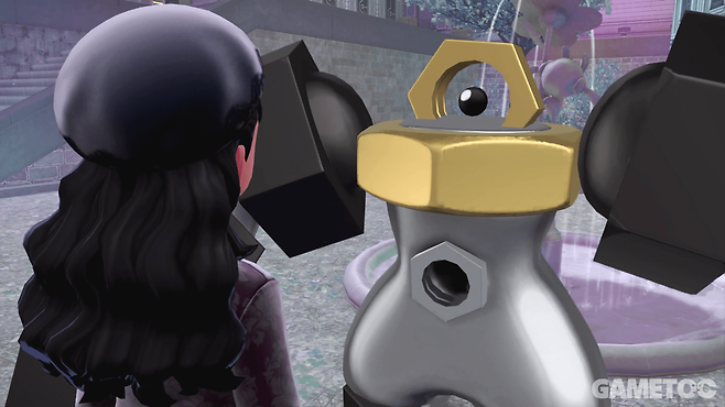 멜메탈이 있으며 별도의 전투 없이 동료로 삼을 수 있다 (사진=최은상 기자)