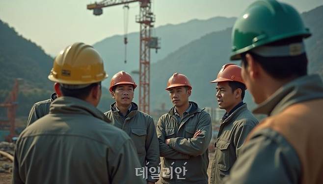 작업중지권 확대 추진이 속도를 내는 가운데 악용 가능성이 크고 산재 예방 효과도 확실치 않다는 지적이 잇따른다.ⓒ데일리안 AI 삽화 이미지