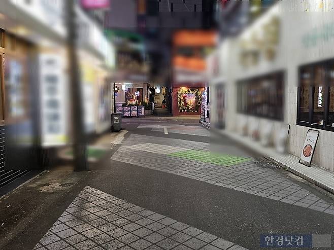 서울 영등포구 번화가 골목/사진=유지희 기자