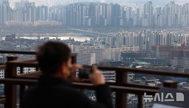 서울시내 아파트 단지 모습. 뉴시스 자료사진.