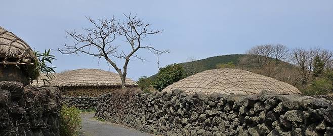 영화 ‘한란’ 속 마을장면들을 촬영한 장소 제주돌문화공원. 제주 강동삼 기자