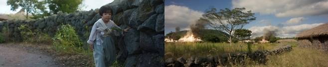 영화 ‘한란’ 속 배경 돌문화공원. 웬에버스튜디오 제작사 제공