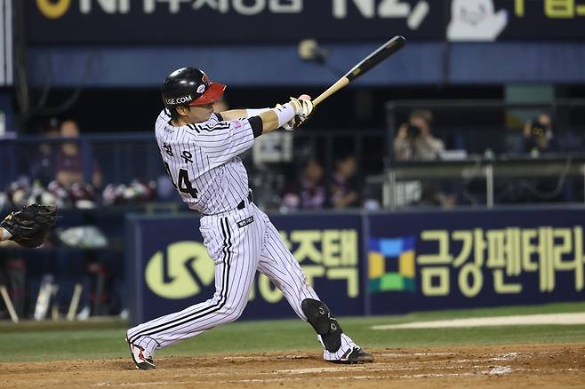 ▲ LG 포수 김성우가 세 번의 낙방 끝에 드디어 상무에 입대한다. ⓒ LG 트윈스