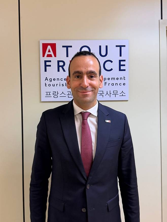 아당 우뷔 프랑스 관광청 신임 대표. /사진= 강예신 여행+ 기자