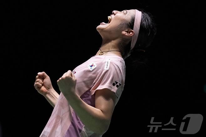 ' 안세영. ⓒ AFP=뉴스1 ⓒ News1 김진환 기자