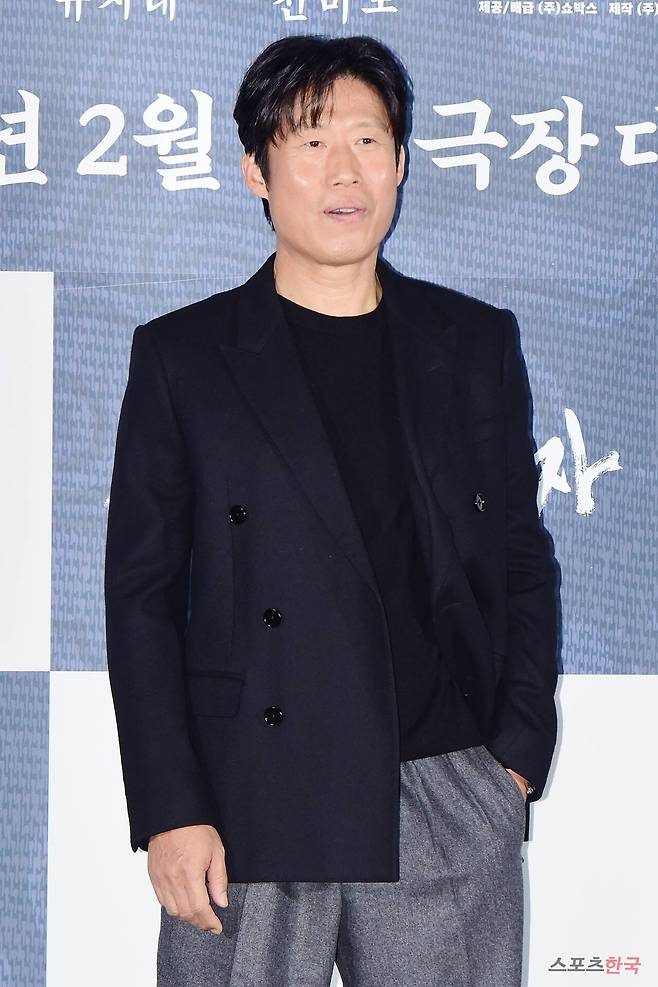 영화 '왕과 사는 남자' 제작보고회에 참석한 배우 유해진. 25.12.19 ⓒ이혜영 기자 lhy@hankooki.com