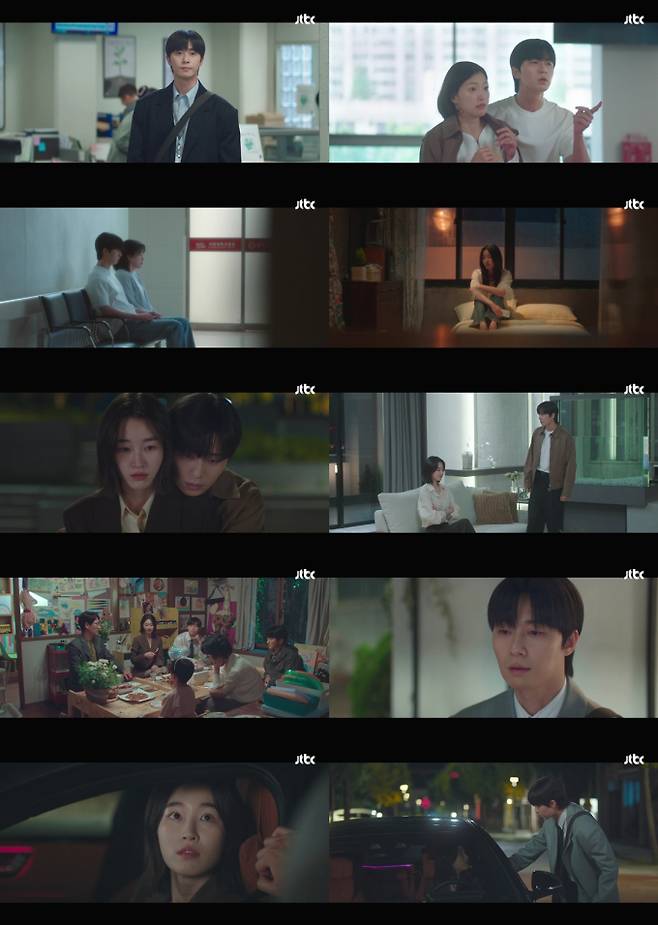 ‘경도를 기다리며’ 애틋한 포옹 (사진=JTBC)