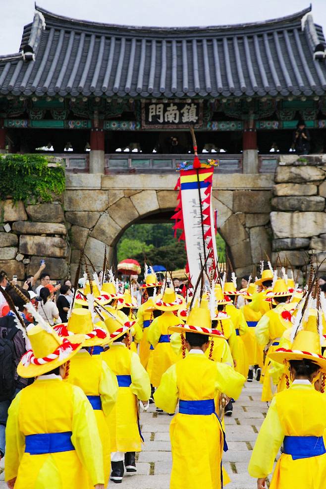 제22회 서산 해미읍성 축제 개최 모습(사진=서산시 제공)
