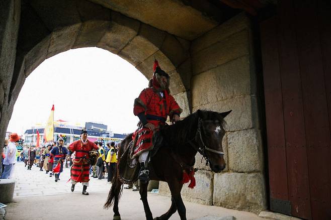 제22회 서산 해미읍성 축제 개최 모습(사진=서산시 제공)