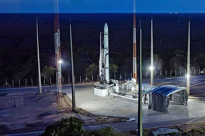 우주발사체 기업 이노스페이스는 23일 오전 3시45분(현지시간 22일 오후 3시 45분) 브라질 알칸타라 우주센터에서 첫 상업발사체 '한빛-나노' 발사 재시도에 나선다고 21일 밝혔다. 연합뉴스.