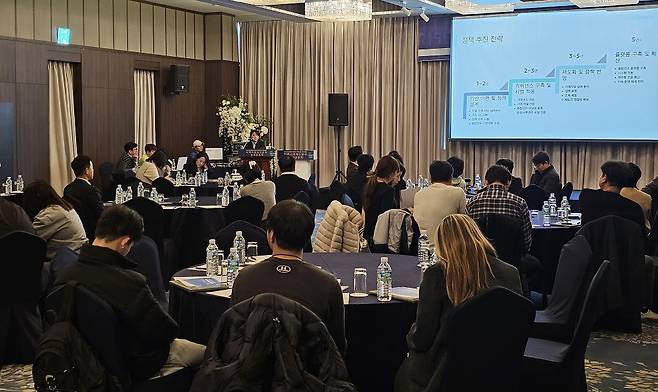 제주관광대학교 RISE사업단이 23일 오후 2시 제주캠퍼트리리조트 대강당에서 지역사회혁신본부 성과공유회를 개최했다. ⓒ제주의소리