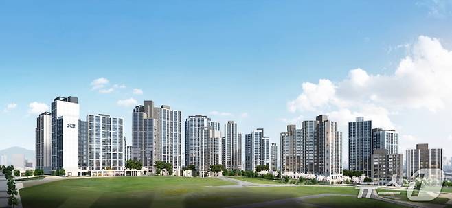 북서울자이폴라리스 조감도 (GS건설 제공)