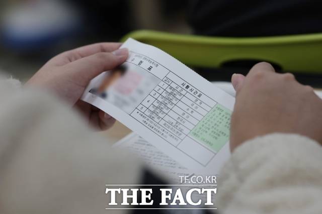 올해 대학수학능력시험에서는 영어가 특히 어렵게 출제됐다. 사진은 서울의 한 고등학교./더팩트 DB