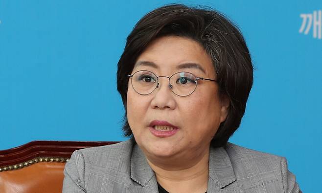 이재명 정부 첫 기획예산처 장관 후보자로 지명된 이혜훈 전 미래통합당 의원. 한겨레 자료사진