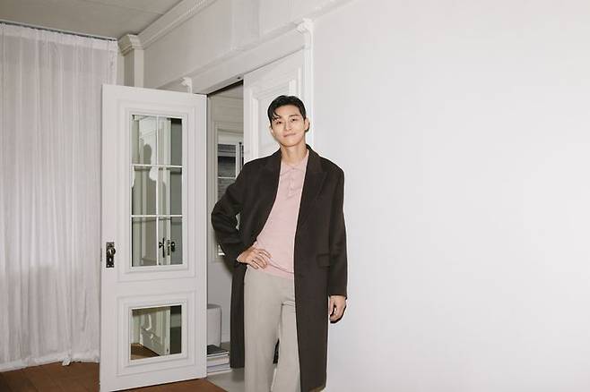 2022년 지오지아 모델 박서준과 함께한 화보.(사진=지오지아 제공) *재판매 및 DB 금지